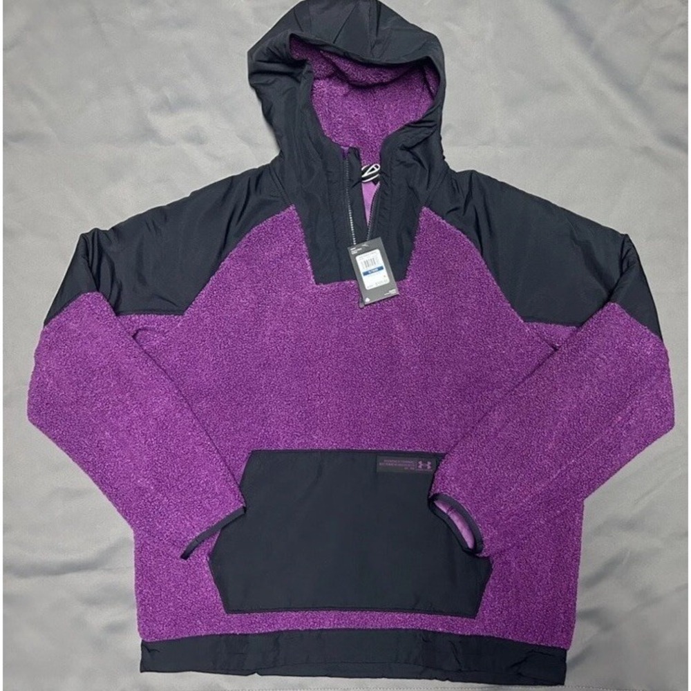 Under Armour UA Mission Boucle Anorak 1/4 Zip Jacket‎ 1366094-514 XL MSRP $120